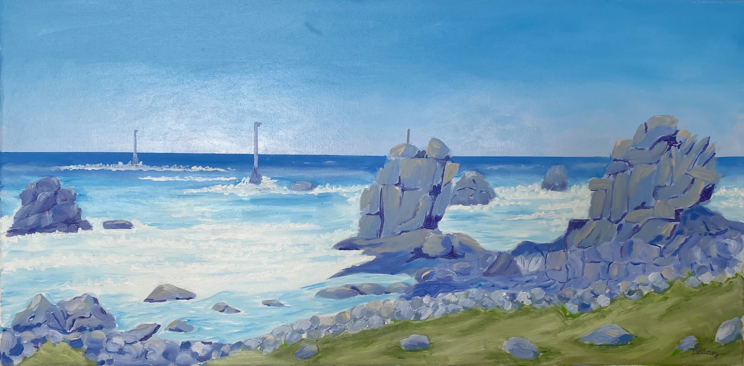 OUESSANT - Gros Rochers OUESSANT - Gros Rochers (h50 x 100)