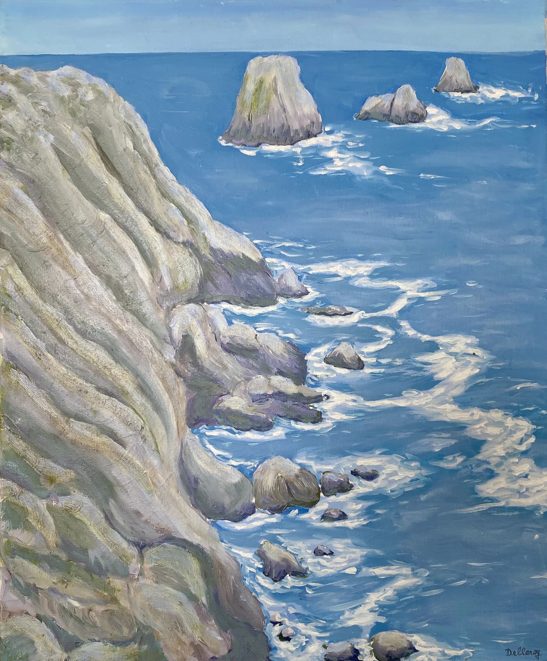 CAMARET - Les Tas de Pois CAMARET - Les Tas de Pois (h65 x 54)
