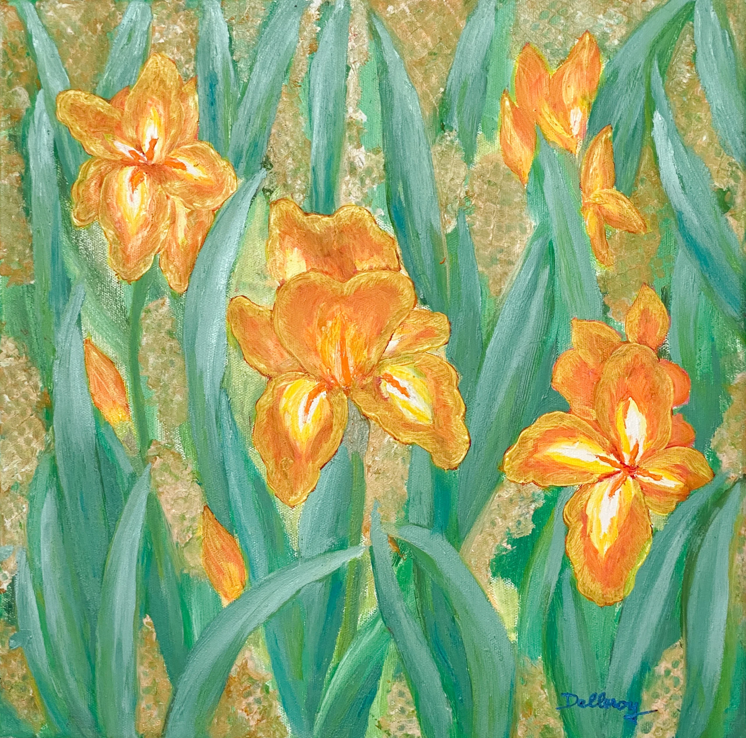Iris Orange Iris Orange (h40 x 40)
