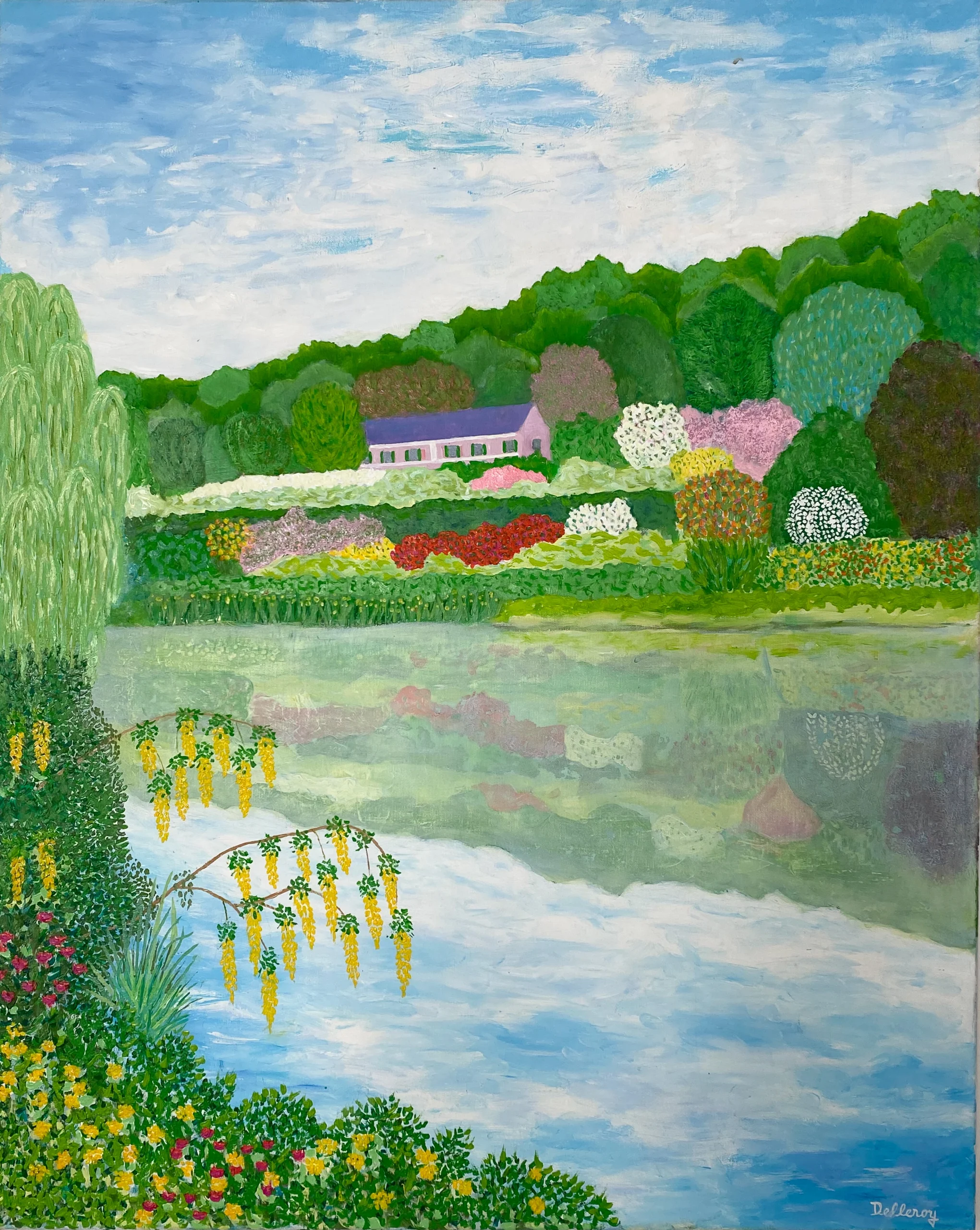 GIVERNY en Mai - Maison et Jardin Claude Monet GIVERNY en Mai - Maison et Jardin Claude Monet (h100 x 80)