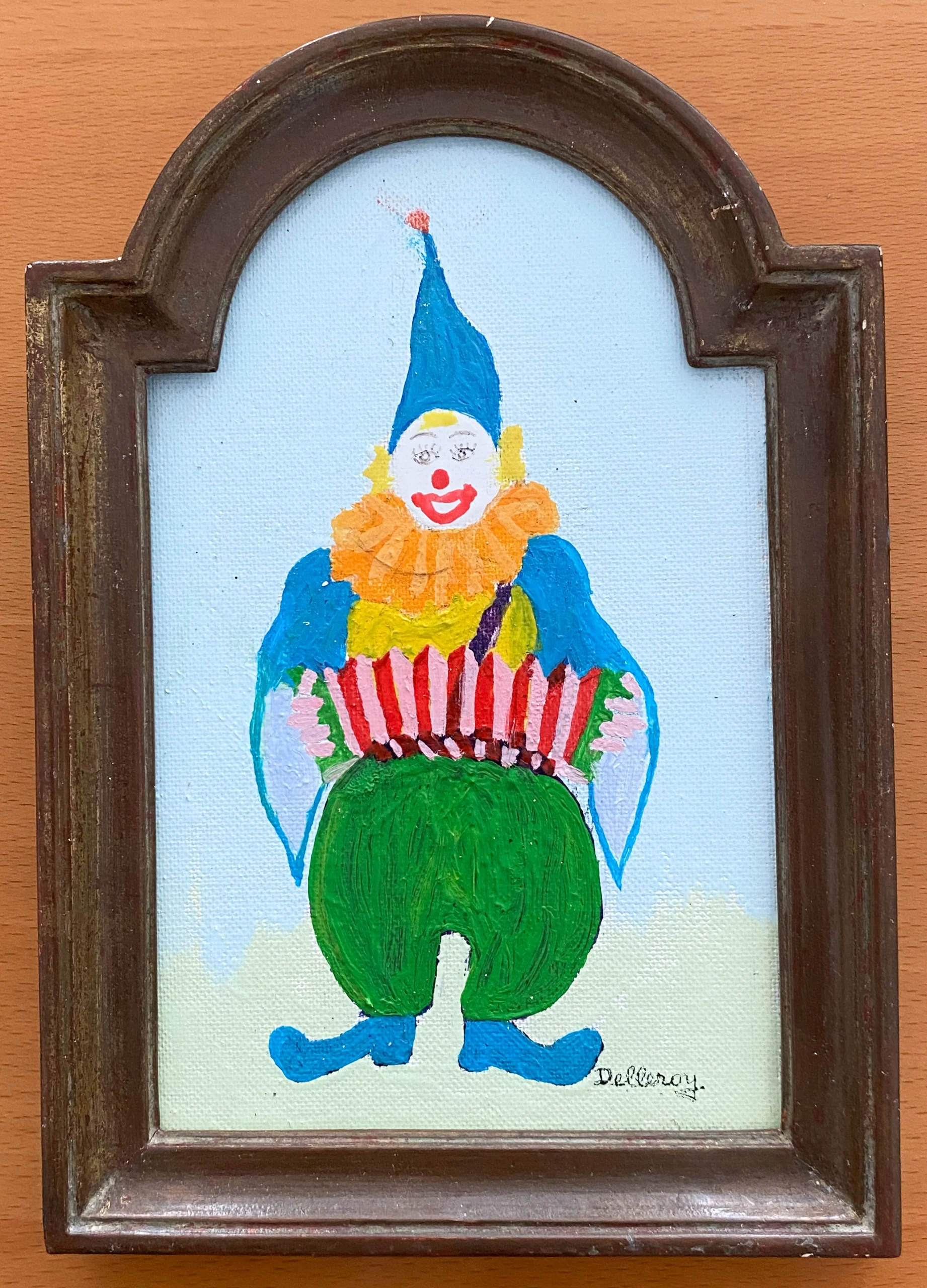 Le Clown Accordéoniste Le Clown Accordéoniste (h17 x 10)