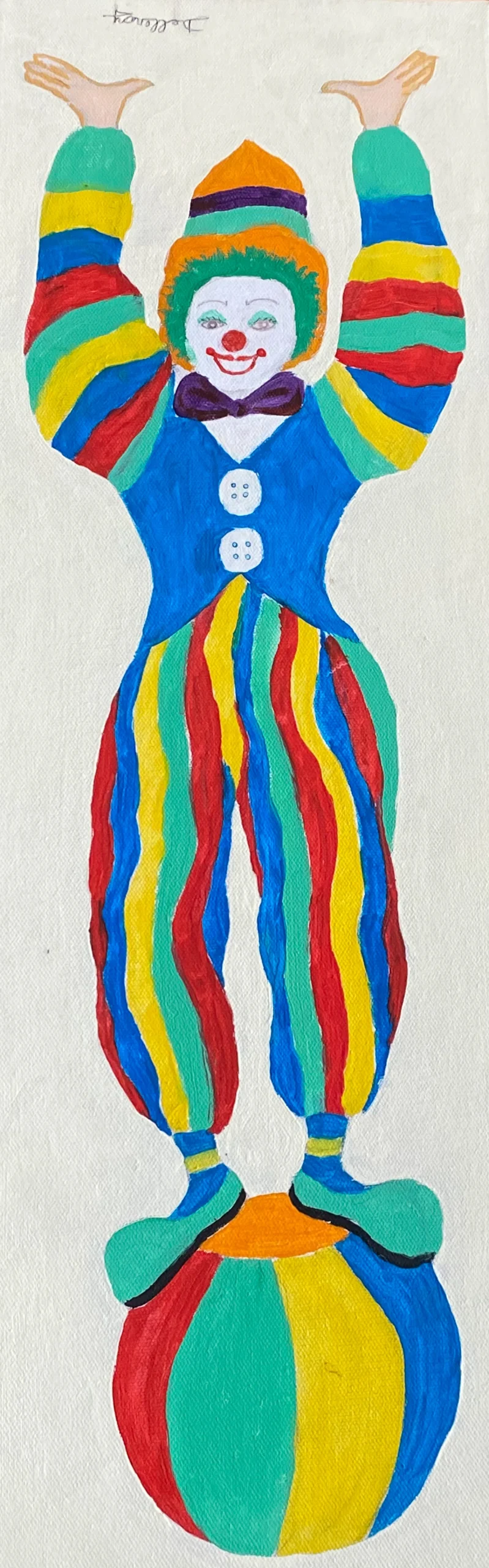 Le Clown - Double Équilibre Le Clown - Double Équiliibre (h60 x 20)